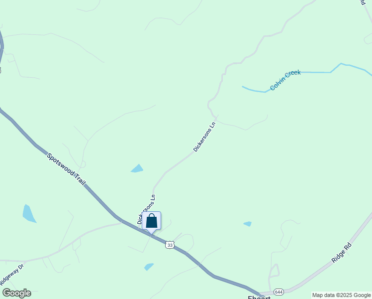 map of restaurants, bars, coffee shops, grocery stores, and more near 14186 Dickersons Lane in Barboursville