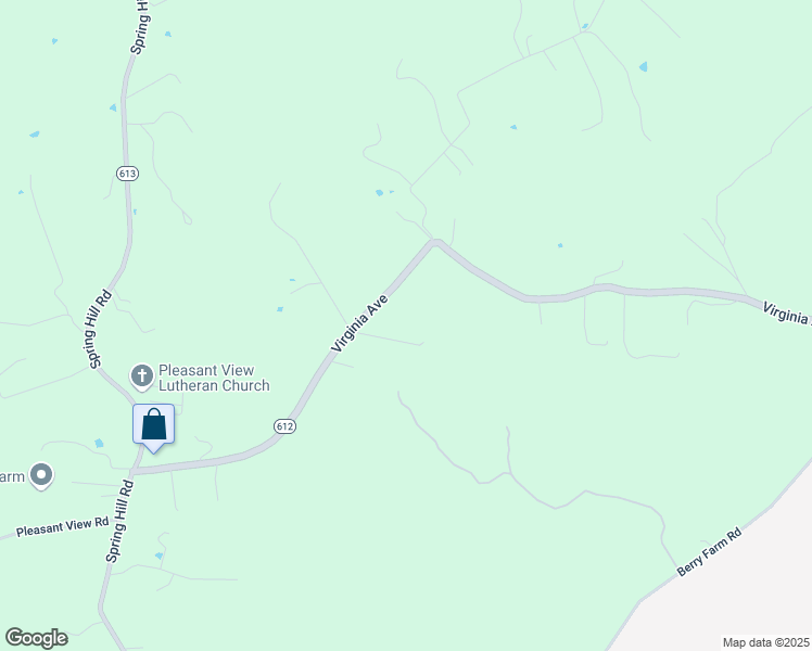 map of restaurants, bars, coffee shops, grocery stores, and more near 1100 Quicks Mill Road in Staunton