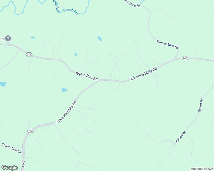 map of restaurants, bars, coffee shops, grocery stores, and more near 3107-3163 Advance Mills Road in Ruckersville
