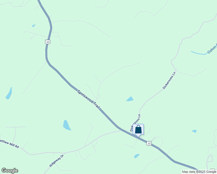 map of restaurants, bars, coffee shops, grocery stores, and more near 14115 Spotswood Ridge Drive in Ruckersville