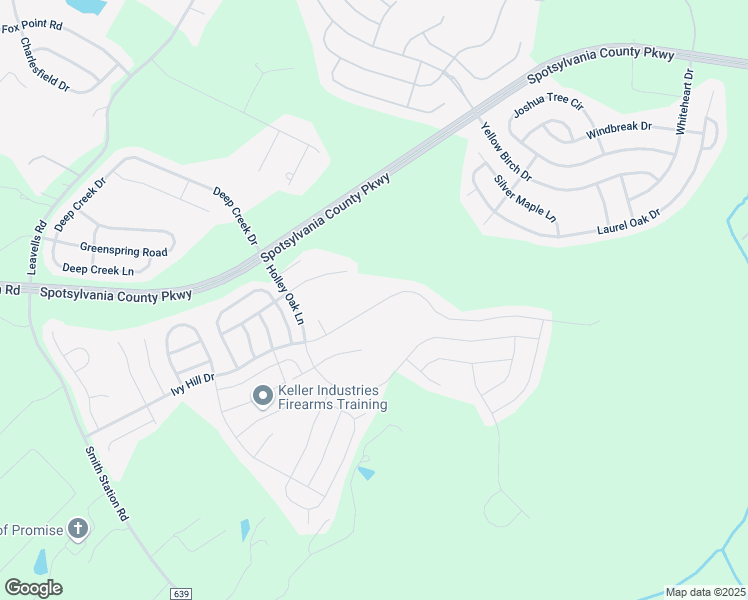 map of restaurants, bars, coffee shops, grocery stores, and more near 5619 Ivy Hill Drive in Fredericksburg