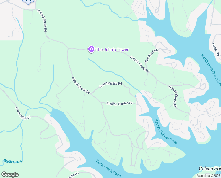 map of restaurants, bars, coffee shops, grocery stores, and more near 32506 Compromise Road in Gravois Mills