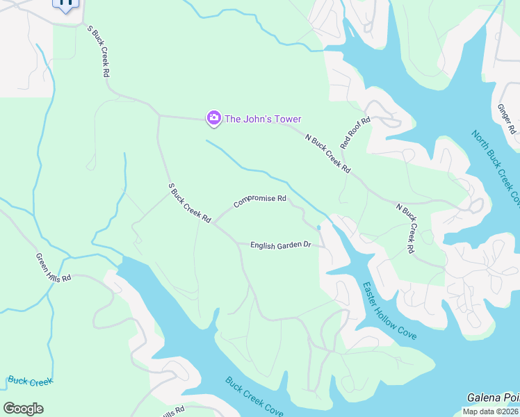 map of restaurants, bars, coffee shops, grocery stores, and more near 32506 Compromise Road in Gravois Mills