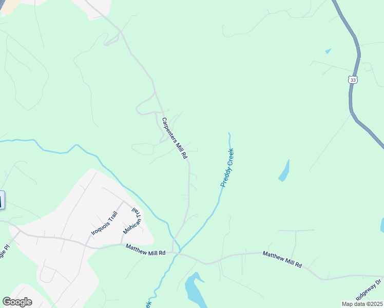 map of restaurants, bars, coffee shops, grocery stores, and more near 1205 Carpenters Mill Road in Ruckersville