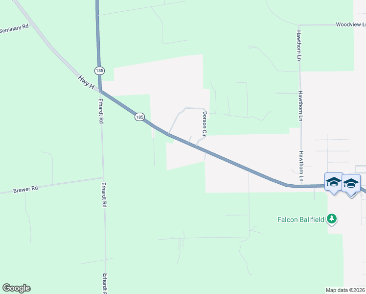 map of restaurants, bars, coffee shops, grocery stores, and more near 1670 Elmont Road in Sullivan