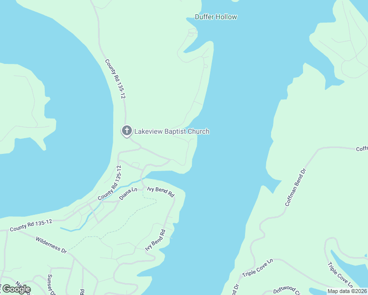 map of restaurants, bars, coffee shops, grocery stores, and more near 32481-33179 North Ivy Bend Road in Stover