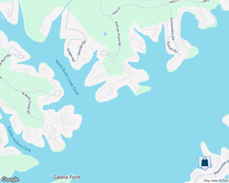 map of restaurants, bars, coffee shops, grocery stores, and more near 32333 Island View Road in Gravois Mills
