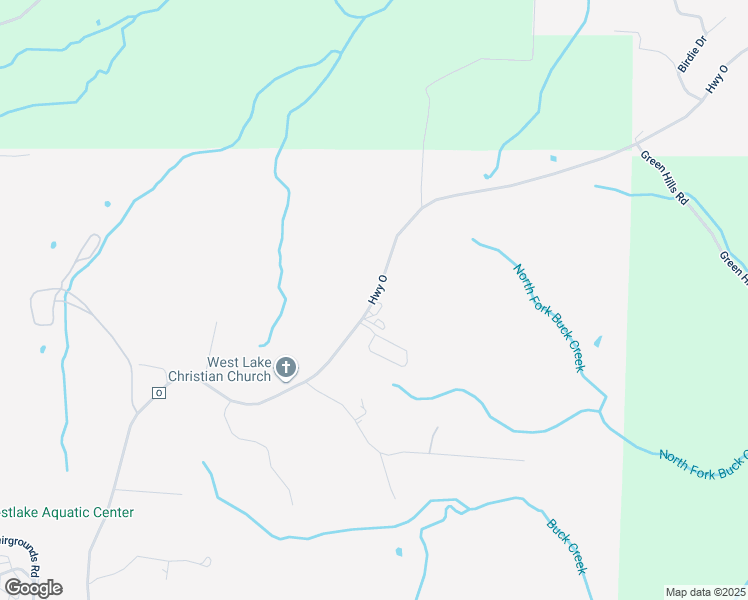 map of restaurants, bars, coffee shops, grocery stores, and more near State Highway O in Laurie