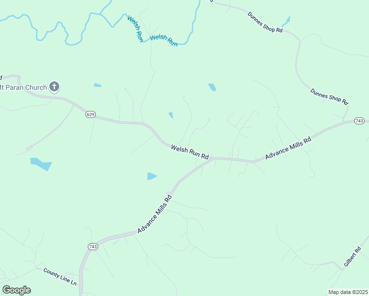 map of restaurants, bars, coffee shops, grocery stores, and more near 14-154 Welsh Run Road in Ruckersville