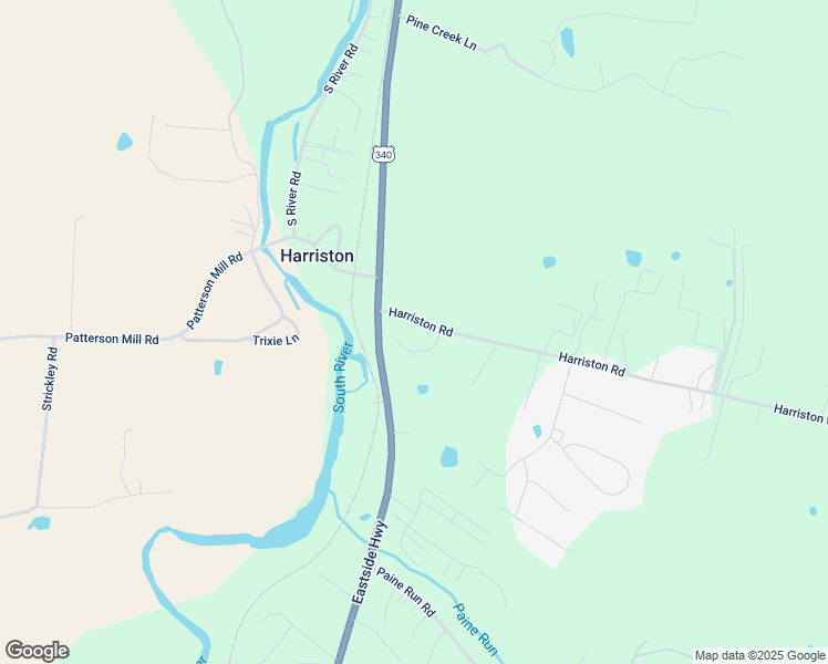 map of restaurants, bars, coffee shops, grocery stores, and more near 39 Harriston Road in Grottoes
