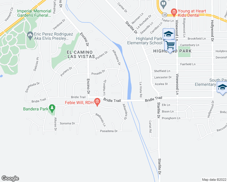 map of restaurants, bars, coffee shops, grocery stores, and more near 9 Glendora Ct in Pueblo