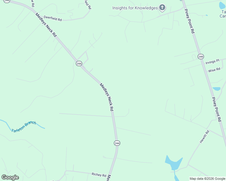 map of restaurants, bars, coffee shops, grocery stores, and more near 44798 Medleys Neck Road in Leonardtown