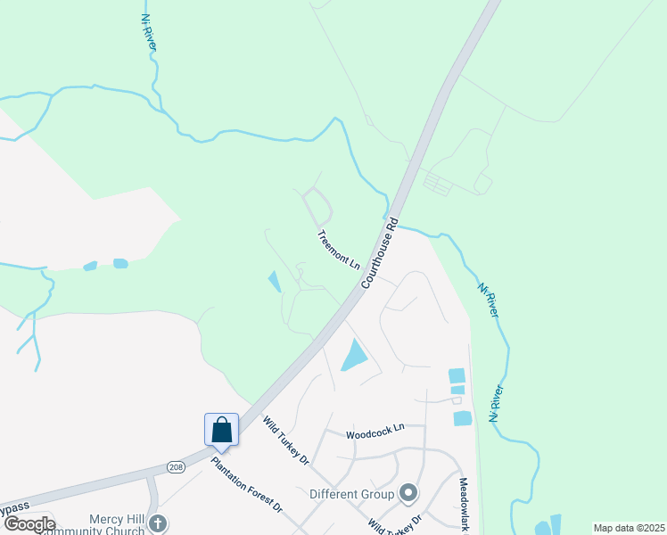 map of restaurants, bars, coffee shops, grocery stores, and more near 9502 Treemont Lane in Spotsylvania