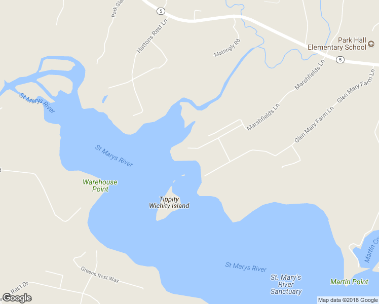 map of restaurants, bars, coffee shops, grocery stores, and more near 46575 Marshfields Lane in Park Hall
