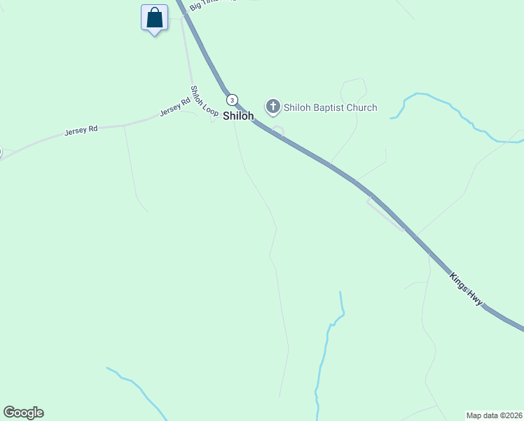 map of restaurants, bars, coffee shops, grocery stores, and more near 14194 Springfield Lane in King George