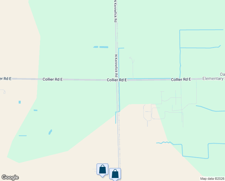 map of restaurants, bars, coffee shops, grocery stores, and more near 25393 Kennefick Road in Galt
