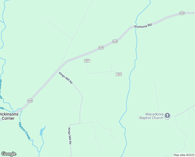 map of restaurants, bars, coffee shops, grocery stores, and more near 290 Bushrod Road in Colonial Beach