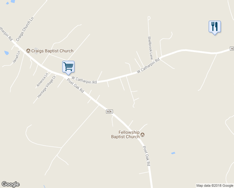 map of restaurants, bars, coffee shops, grocery stores, and more near 13814 West Catharpin Road in Spotsylvania