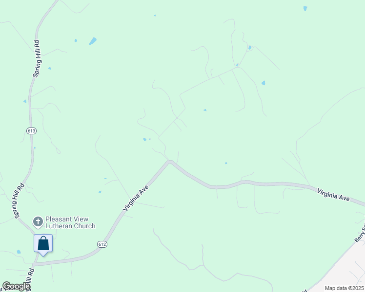 map of restaurants, bars, coffee shops, grocery stores, and more near 987 Quick's Mill Road in Staunton