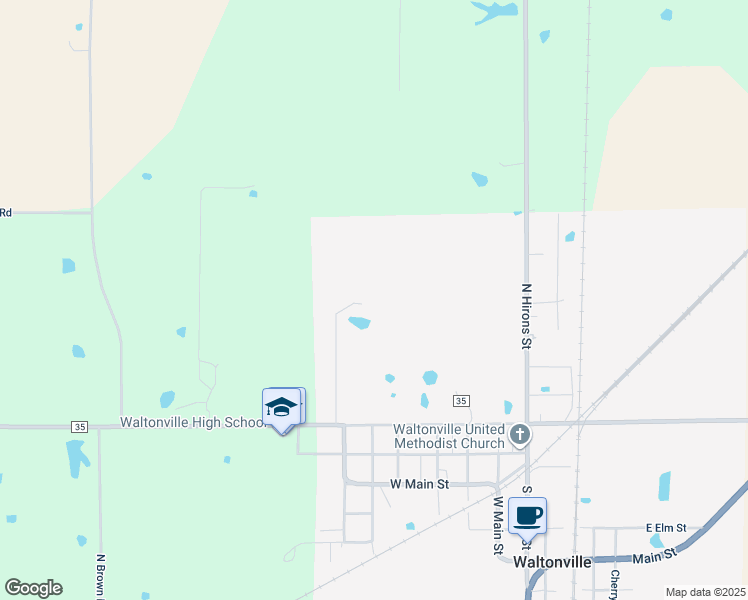 map of restaurants, bars, coffee shops, grocery stores, and more near in Waltonville