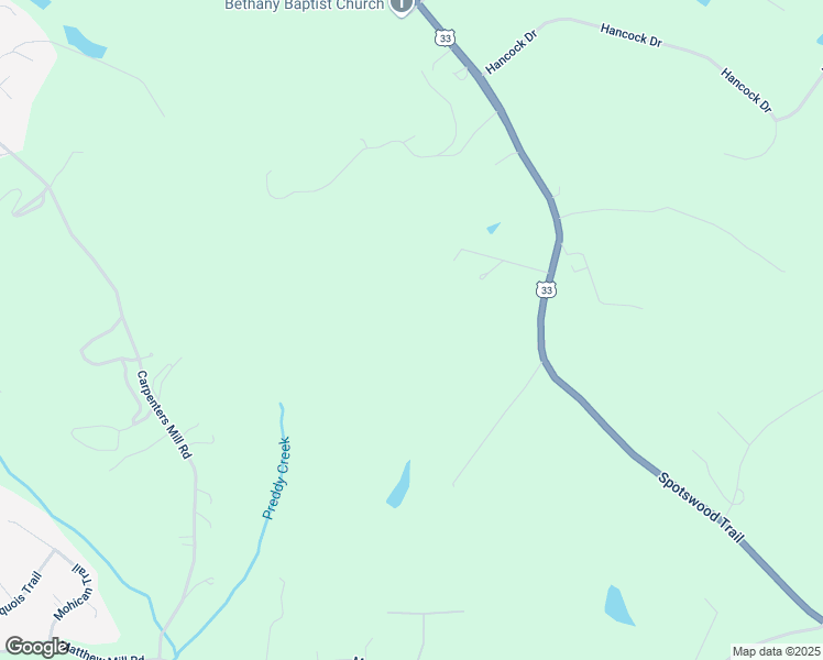 map of restaurants, bars, coffee shops, grocery stores, and more near 16690 Spotswood Trail in Ruckersville