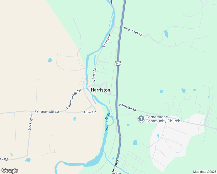 map of restaurants, bars, coffee shops, grocery stores, and more near 22 Patterson Station in Grottoes