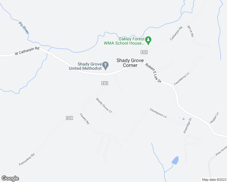 map of restaurants, bars, coffee shops, grocery stores, and more near 9510 Ramseur Court in Spotsylvania