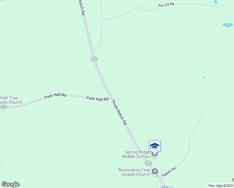 map of restaurants, bars, coffee shops, grocery stores, and more near 20100 Three Notch Road in Lexington Park