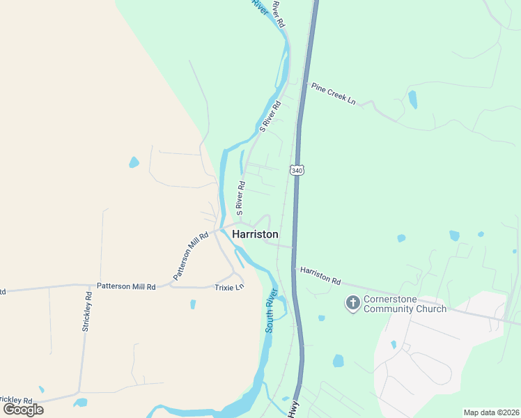 map of restaurants, bars, coffee shops, grocery stores, and more near 22 Patterson Station Road in Grottoes