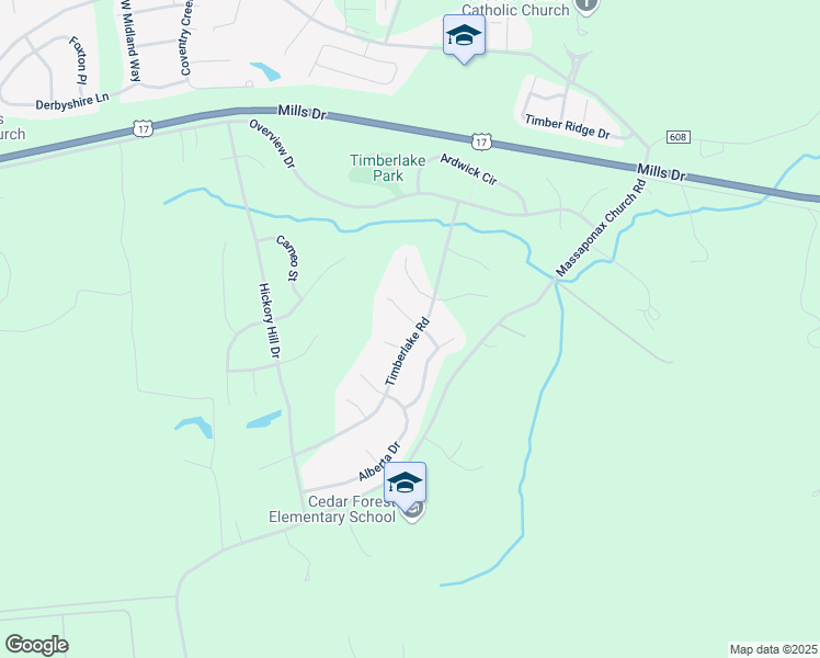map of restaurants, bars, coffee shops, grocery stores, and more near 3700 Layton Street in Fredericksburg