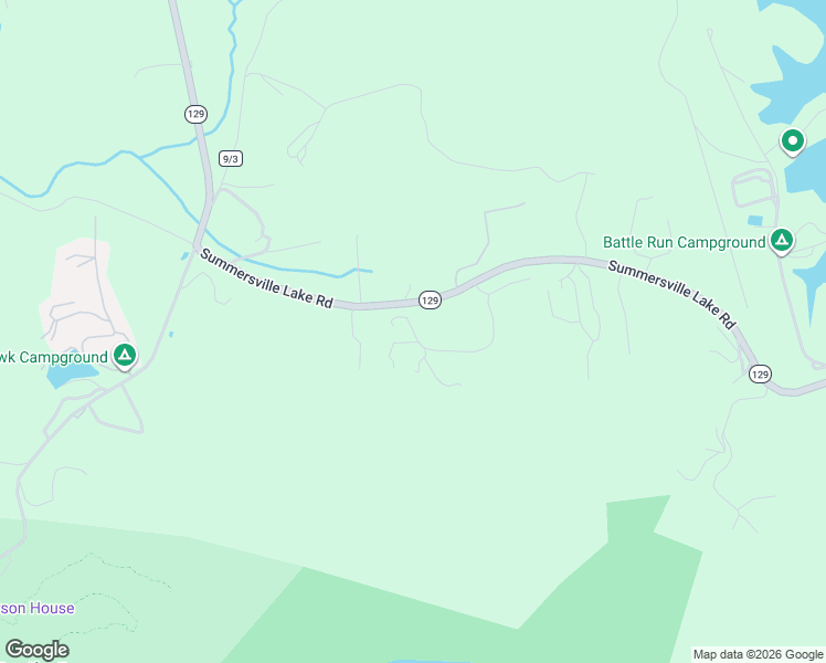 map of restaurants, bars, coffee shops, grocery stores, and more near Malcolm Lane in Nicholas County