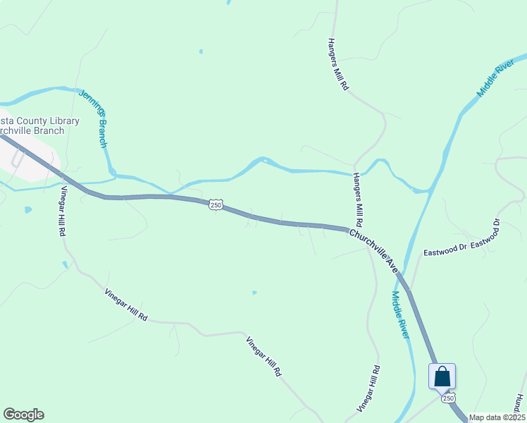 map of restaurants, bars, coffee shops, grocery stores, and more near 3297 Churchville Avenue in Churchville