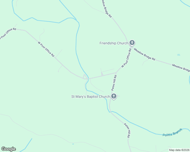 map of restaurants, bars, coffee shops, grocery stores, and more near 33428 West Post Office Road in Princess Anne