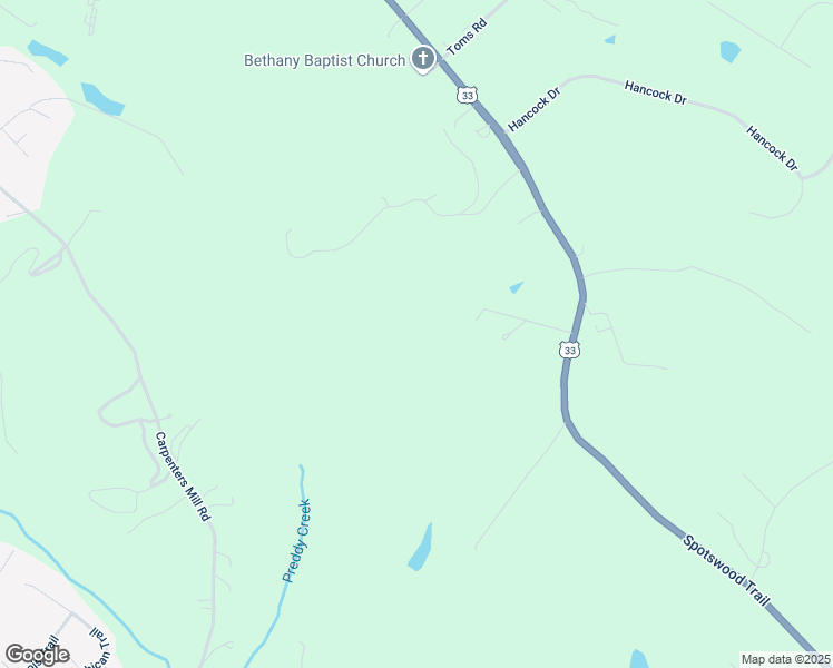 map of restaurants, bars, coffee shops, grocery stores, and more near 16690 Spotswood Trail in Ruckersville