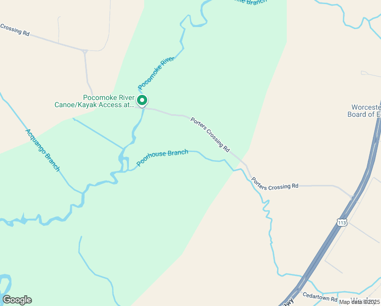 map of restaurants, bars, coffee shops, grocery stores, and more near 6526 Porters Crossing Road in Newark