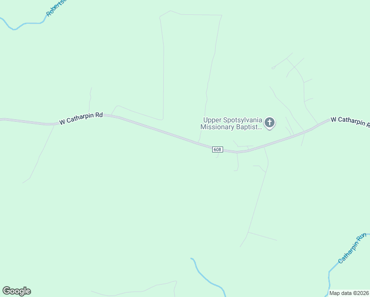 map of restaurants, bars, coffee shops, grocery stores, and more near 13104 West Catharpin Road in Spotsylvania Courthouse