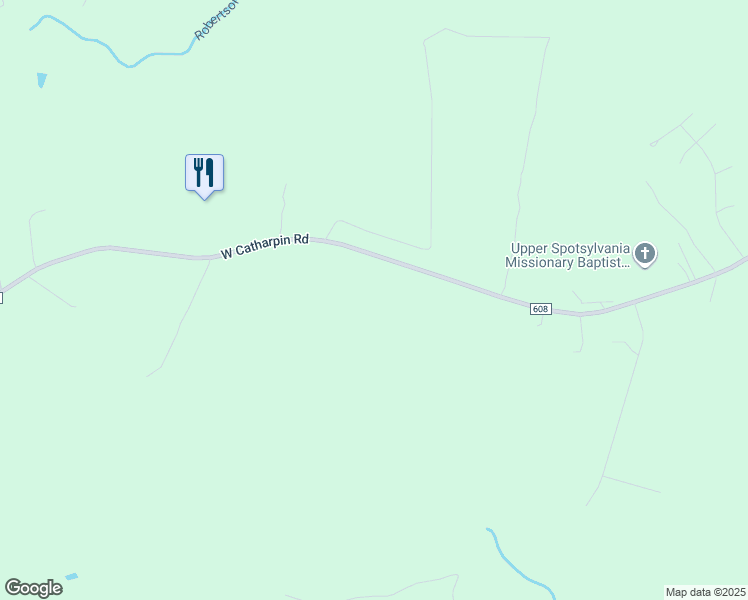 map of restaurants, bars, coffee shops, grocery stores, and more near 13204 West Catharpin Road in Spotsylvania