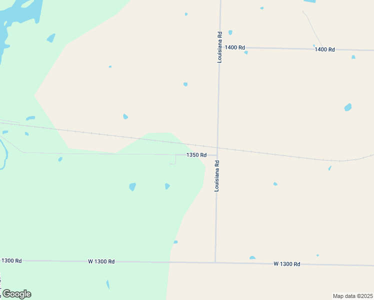 map of restaurants, bars, coffee shops, grocery stores, and more near 1350 Road in Welda