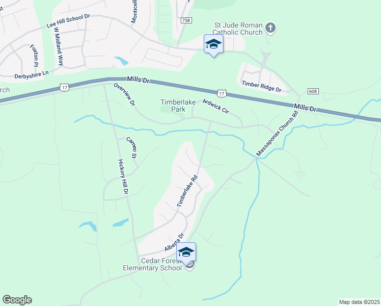 map of restaurants, bars, coffee shops, grocery stores, and more near 3707 West Glen Dower Drive in Fredericksburg