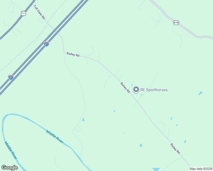 map of restaurants, bars, coffee shops, grocery stores, and more near 175 Bailey Road in Fort Defiance