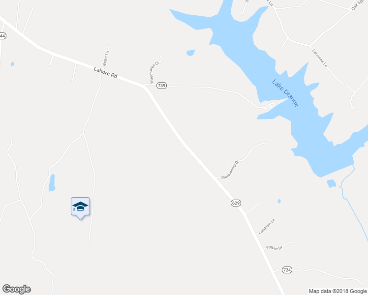 map of restaurants, bars, coffee shops, grocery stores, and more near 20215 Blankinship Drive in Orange