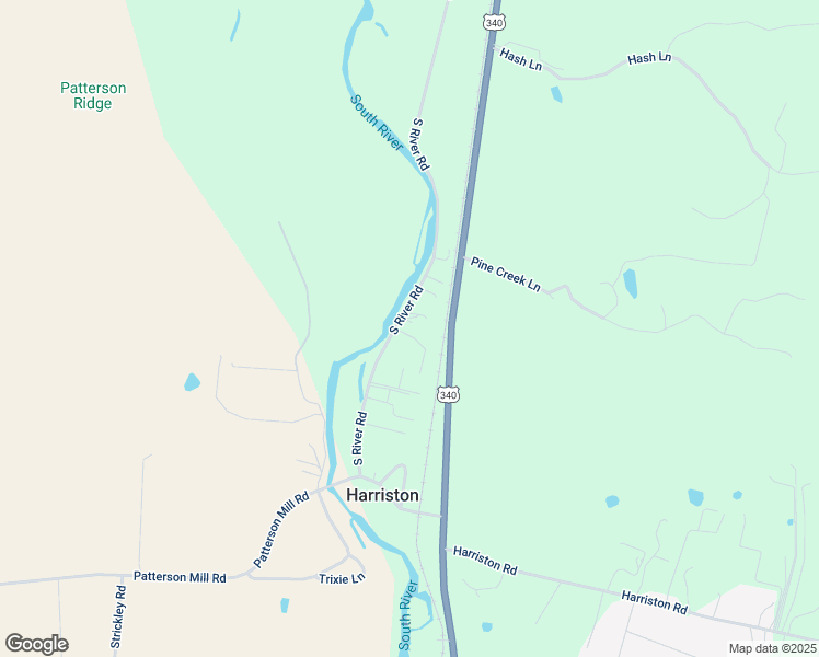 map of restaurants, bars, coffee shops, grocery stores, and more near 10 Rivers Edge Lane in Grottoes