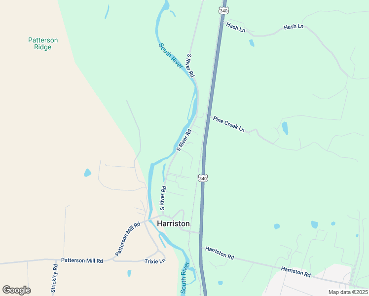 map of restaurants, bars, coffee shops, grocery stores, and more near 10 Rivers Edge Lane in Grottoes