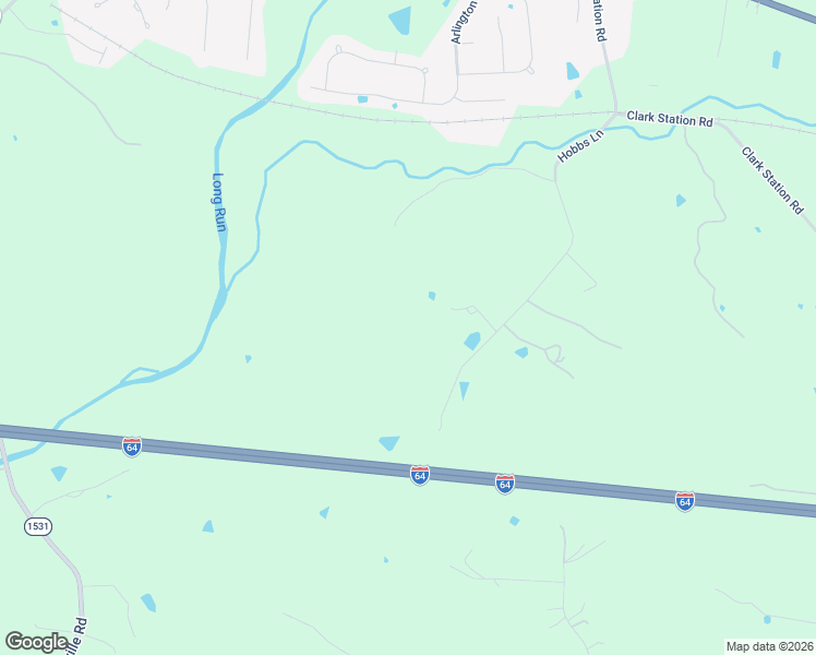 map of restaurants, bars, coffee shops, grocery stores, and more near 1100 Hobbs Lane in Louisville