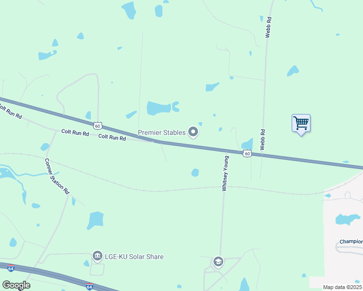 map of restaurants, bars, coffee shops, grocery stores, and more near 8999 Shelbyville Rd in Simpsonville