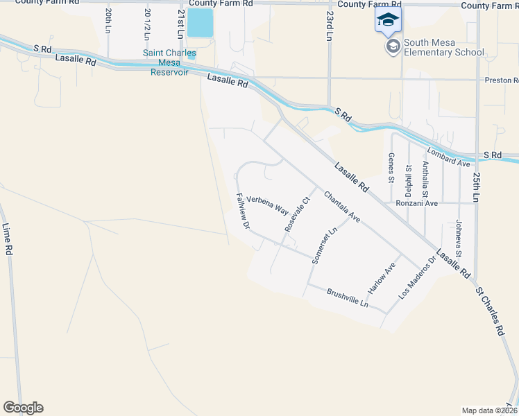 map of restaurants, bars, coffee shops, grocery stores, and more near 2250 Verbena Way in Pueblo