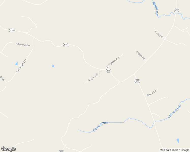 map of restaurants, bars, coffee shops, grocery stores, and more near 13161 Dogwood Lane in Barboursville