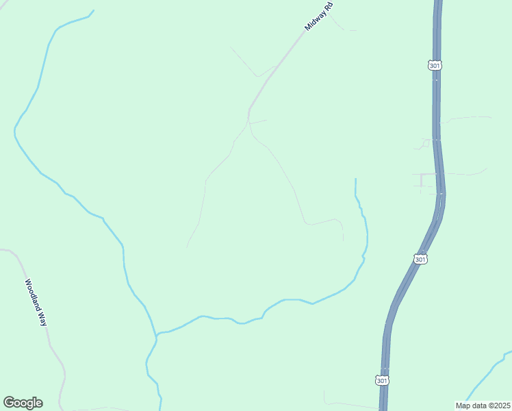 map of restaurants, bars, coffee shops, grocery stores, and more near 13258 Midway Road in King George