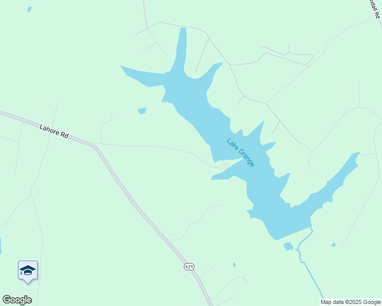 map of restaurants, bars, coffee shops, grocery stores, and more near 20144 Lake Orange Road in Orange