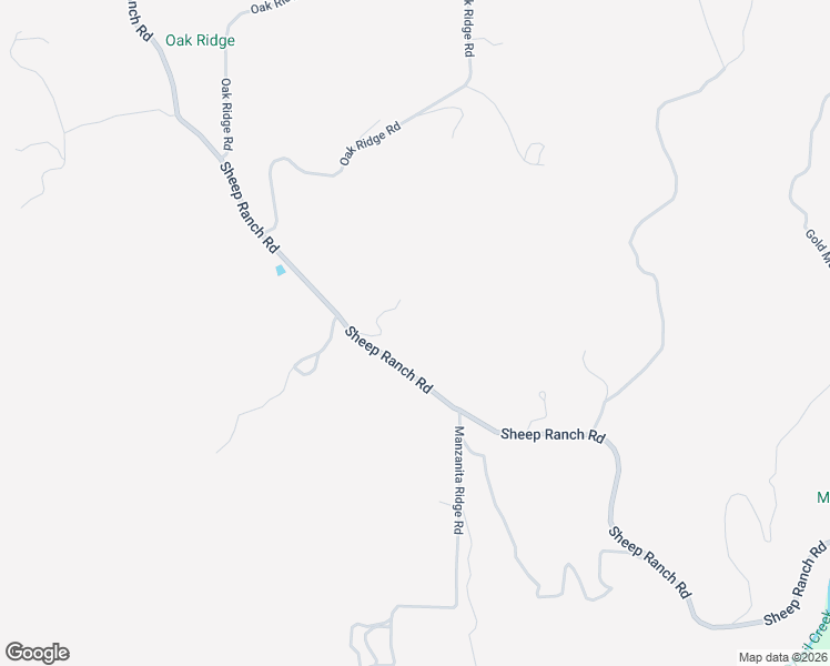 map of restaurants, bars, coffee shops, grocery stores, and more near 9275 Sheep Ranch Road in Mountain Ranch